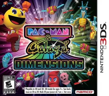 Pac-Man & Galaga - Dimensions (Usa) box cover front